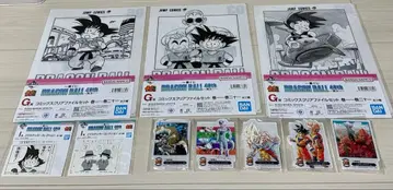 제일복권 드래곤볼 40th ~그 첫 번째~ 하위상 세트