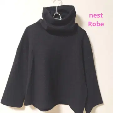 네스트로브 팝콘 울 니트탑