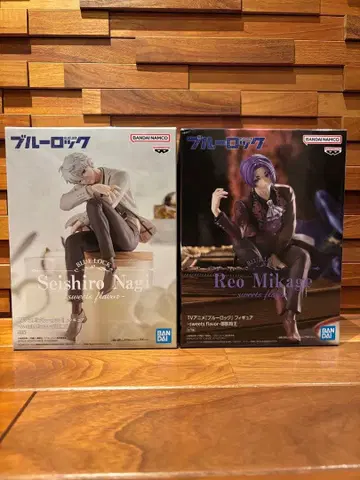 블루 록 피규어 나기 세이시로 미카게 레오 세트 sweets flavor
