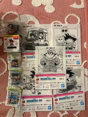 드래곤볼 40주년 제일복권 묶음 판매