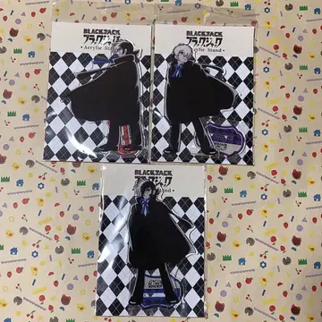 [블랙 잭] 연재 50주년 기념 아크릴 스탠드 3종