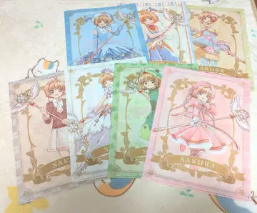 카드캡터 사쿠라 클리어 파일 세트
