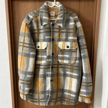 ZARA 플란넬 셔츠 자켓 XL