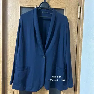 유니클로 티셔츠 자켓 여성용 3XL 네이비