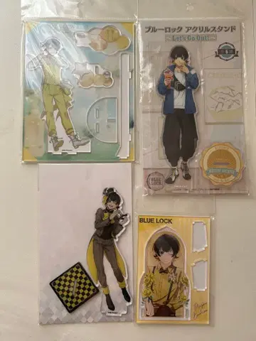 바치라 아크릴 스탠드 4개 세트