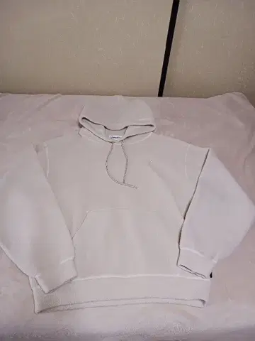 미사용 Gymphlex 후드티 아이보리 M 사이즈