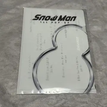 Snow Man 1st POPUP 타이베이 미니 포스터