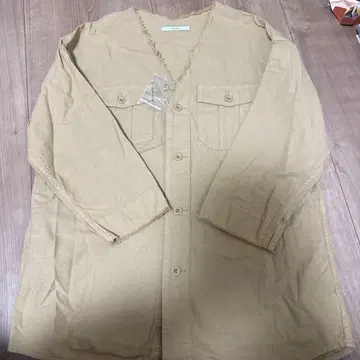 JOHNBULL 베이지 프린지 셔츠 자켓 새상품