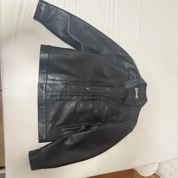 Schott 블랙 가죽 자켓