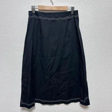 debora SINIBALDI 플레어 스커트 블랙 새상품급 고급 실루엣