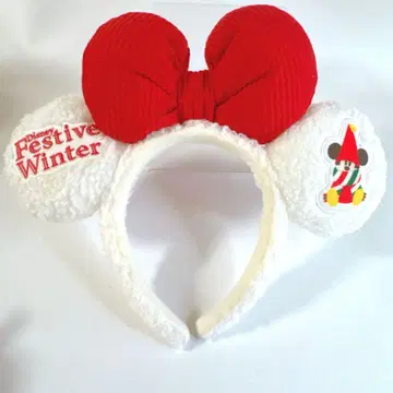 [ 새상품급 ] 릴린린 모코모코 머리띠 디즈니 크리스마스