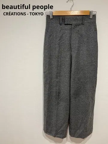 뷰티풀피플 알파카 울 팬츠