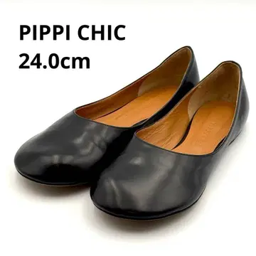 [ 새상품급 ] PIPPI CHIC 플랫슈즈 BIEBER/비버 소가죽