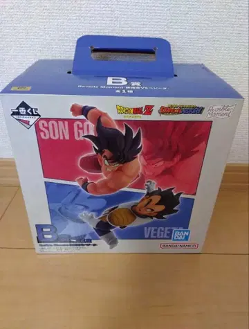 드래곤볼 1번 복권 B상 리바이블 모먼트 손오공 VS 베지터