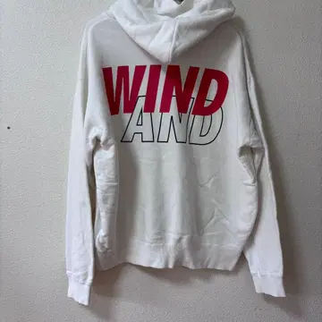 YOU AND SEA 화이트 후드티