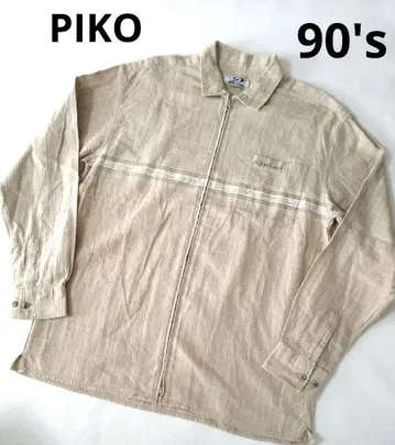 90's PIKO 집업 셔츠 자켓