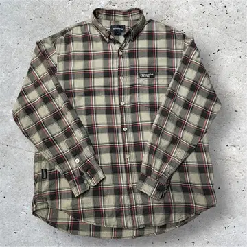 thisisneverthat 체크 무늬 셔츠 L 38