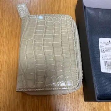 이단 접이식 지갑 크로커다일 산쿄쇼카이