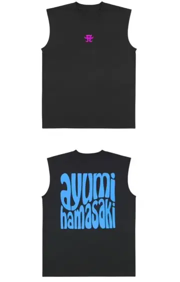 하마사키 아유미 슬리브리스 셔츠 XL 사이즈 굿즈