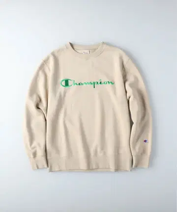 Champion 베이지 맨투맨