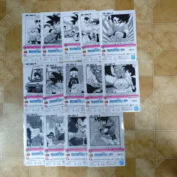 제일복권 드래곤볼 G상 코믹스 파일 14종 세트