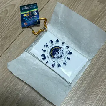 포켓몬 천문대 별하늘 피카츄 클리어 파우치 카라비너 포함