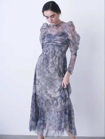 SNIDEL 튤 원피스