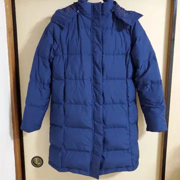 L.L.Bean 후드 부착 다운 코트 S PET 네이비 (M~L)