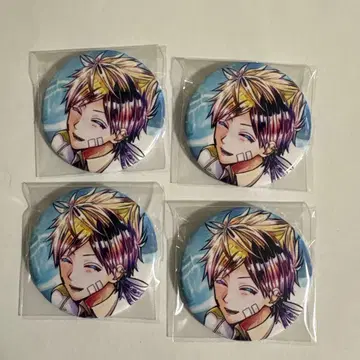 악마 집사와 검은 고양이 아쿠네코 배틀 캔뱃지 로노