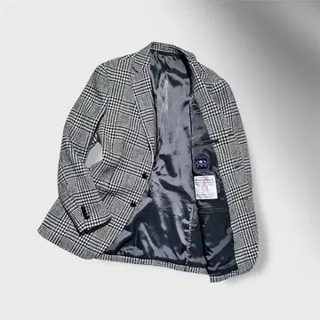 레어 XL 해리스 트위드 테일러드 자켓 하운드 투스 빈티지