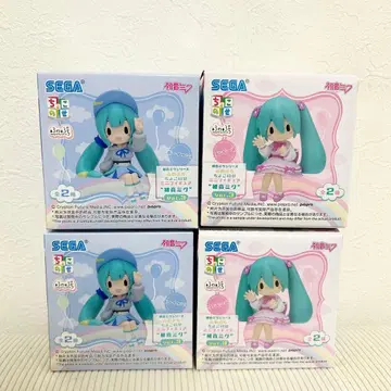 하츠네 미쿠 쵸코노세 피규어 vol.3 전 2종 x 2세트 총 4개 세트