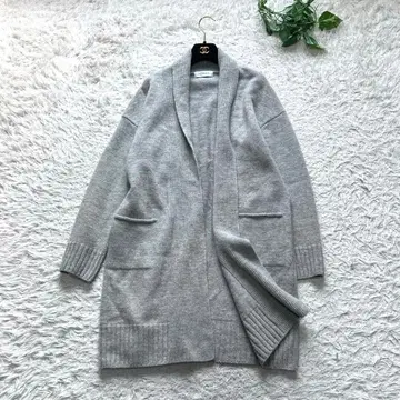 최근 모델 네미카 nemika 롱 가디건 알파카 혼방 레리안