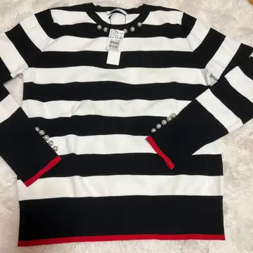 FENNEL 스트라이프 니트 스웨터 38