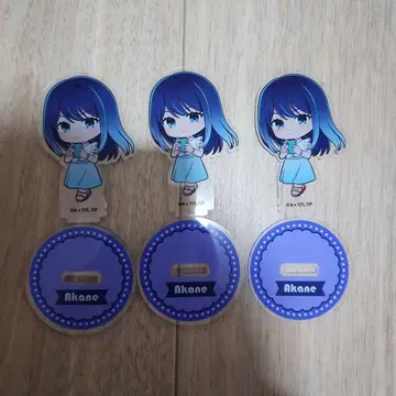 최애의 아이 S-PiCK CAFE 스이파라 쿠로카와 아카네 아크릴 스탠드