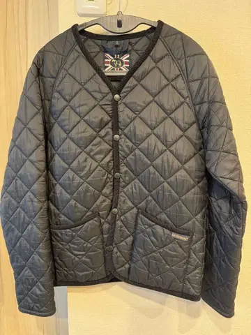 LAVENHAM 블랙 퀼팅 자켓 S