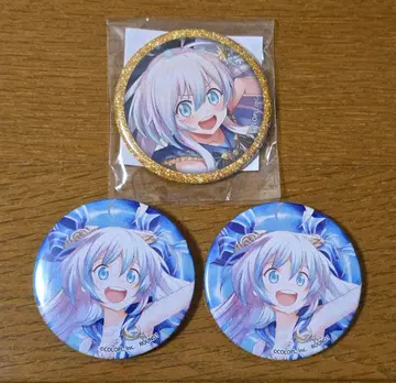 마법사와 검은 고양이의 위즈 리름 캔뱃지 3점