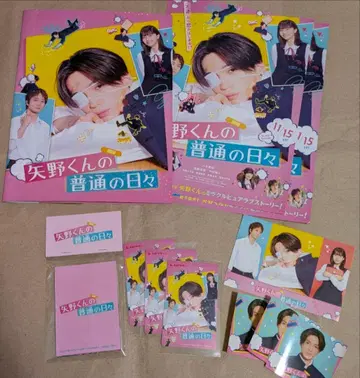 영화 야노군의 평범한 나날 팜플렛 포토 카드 입장 특전 야기 유세이