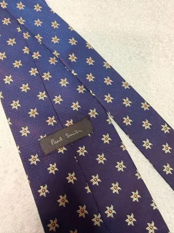 Paul Smith 네이비 꽃무늬 넥타이