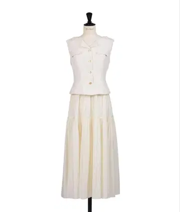 엠마 트위드 도킹 드레스