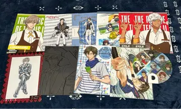 테니스의 왕자님 테즈카 클리어 파일 세트 시라이시 아토베 부채