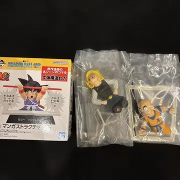 드래곤볼 40주년 제일복권 E상 만화 스트럭처 크리링 18호