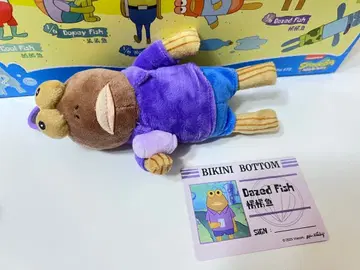 스펀지밥 피쉬 봉제 인형 POPMART 팝마트