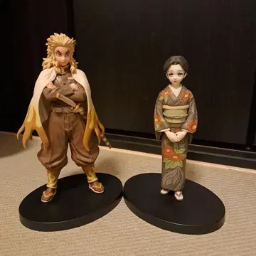 귀멸의 칼날 렌고쿠 쿄쥬로 타마요 피규어 세피아 컬러