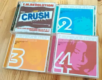 T.M.Revolution 라이브 DVD 4점 세트