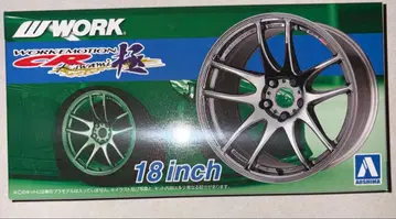 아오시마 1/24 스케일 WORK EMOTION CR 18인치 휠