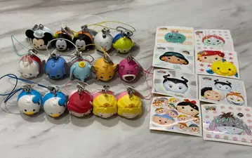 디즈니 썸썸 스트랩 15개 묶음 판매 (덤 씰 포함)