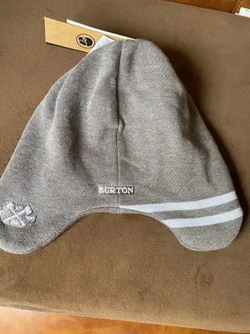 BURTON 니트 모자 그레이