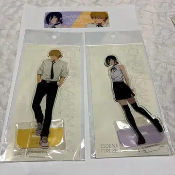 미개봉 새상품 체인소 맨 레제 덴지 아크릴 스탠드 parco 파르코