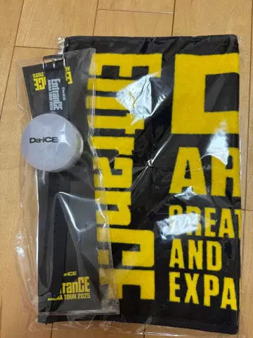 Da-iCE EntranCE 팔찌 라이트 응원봉 페이스타월