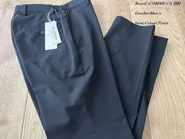 새상품 컴시즘 남성용 테이퍼드 팬츠 슬랙스 S 사이즈 네이비